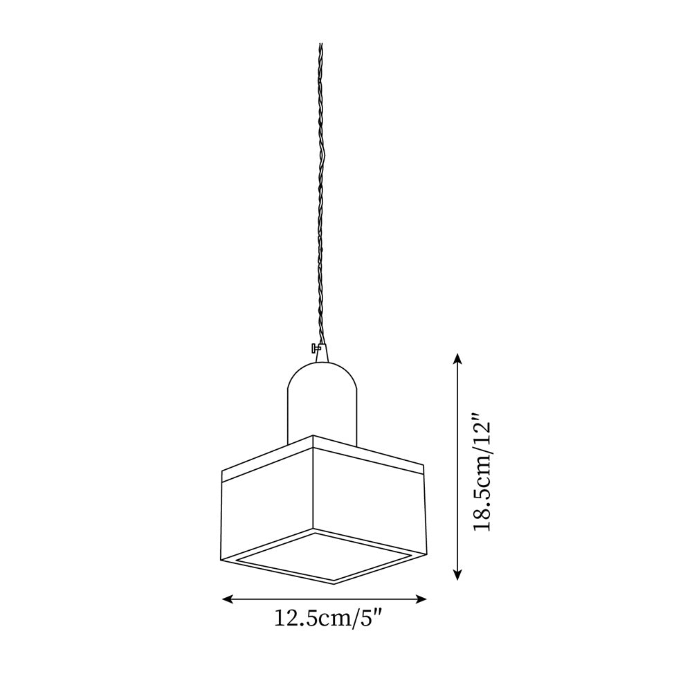 Rosie Wood Pendant Lamp