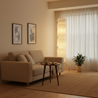 Akari UF4-L6 Floor Lamp 20.4″- 74″