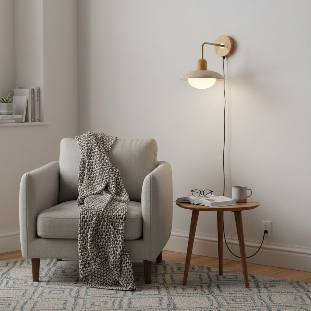 Carolia Plug In Wall Lamp