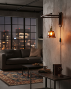 Vintage Maria Plug In Wall Lamp