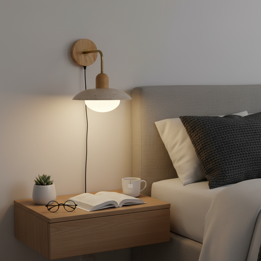 Carolia Plug In Wall Lamp