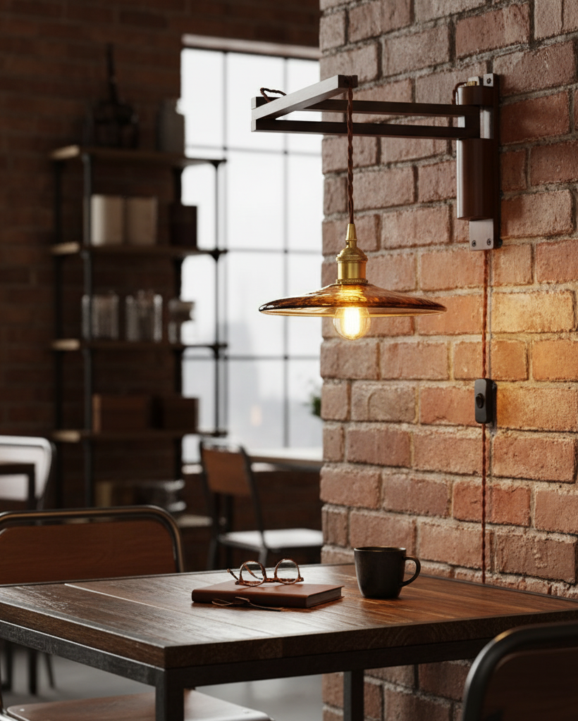 Vintage Maria Plug In Wall Lamp