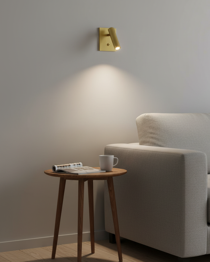 Micro Square Switched Sconce