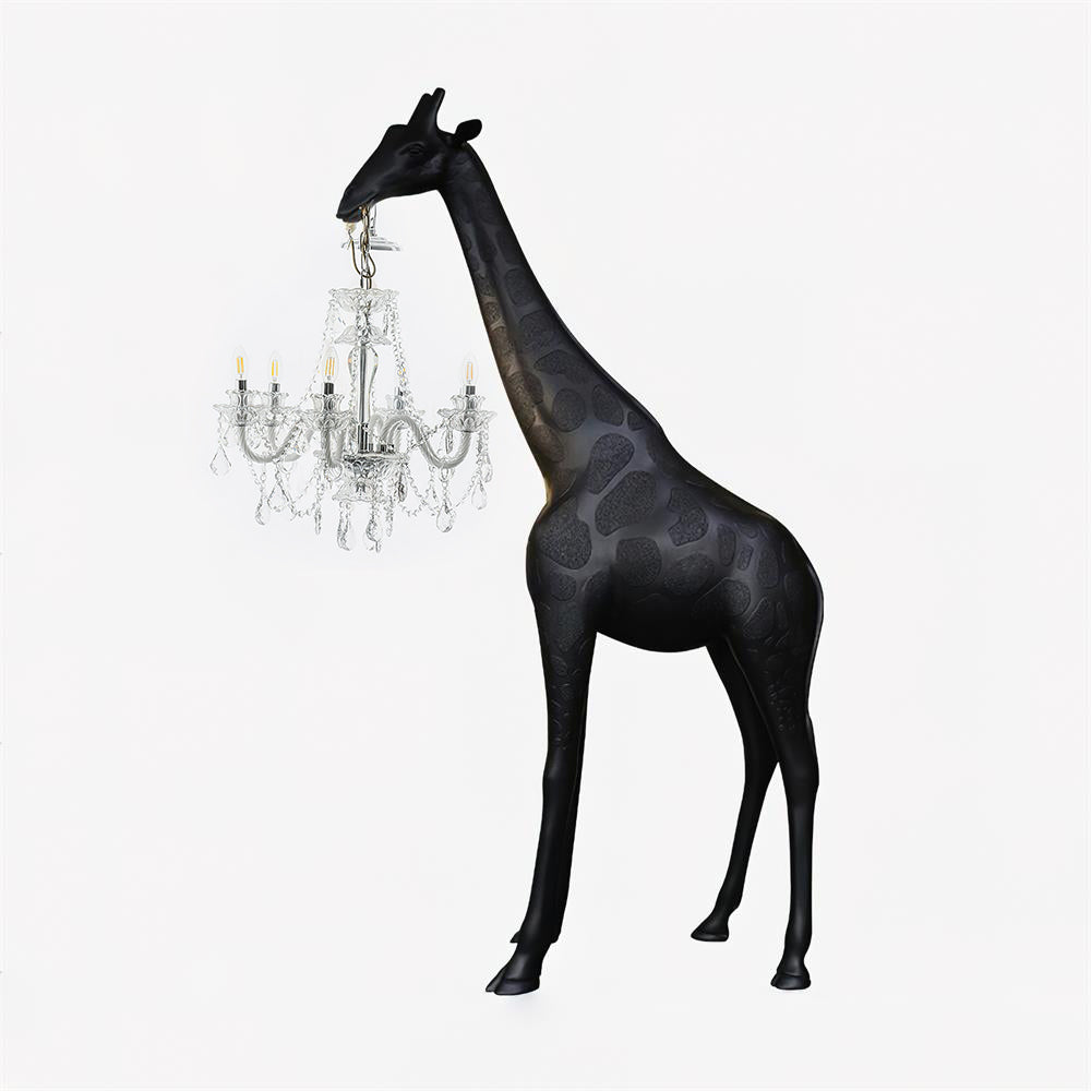 Giraffe Sculpture Floor Lamp