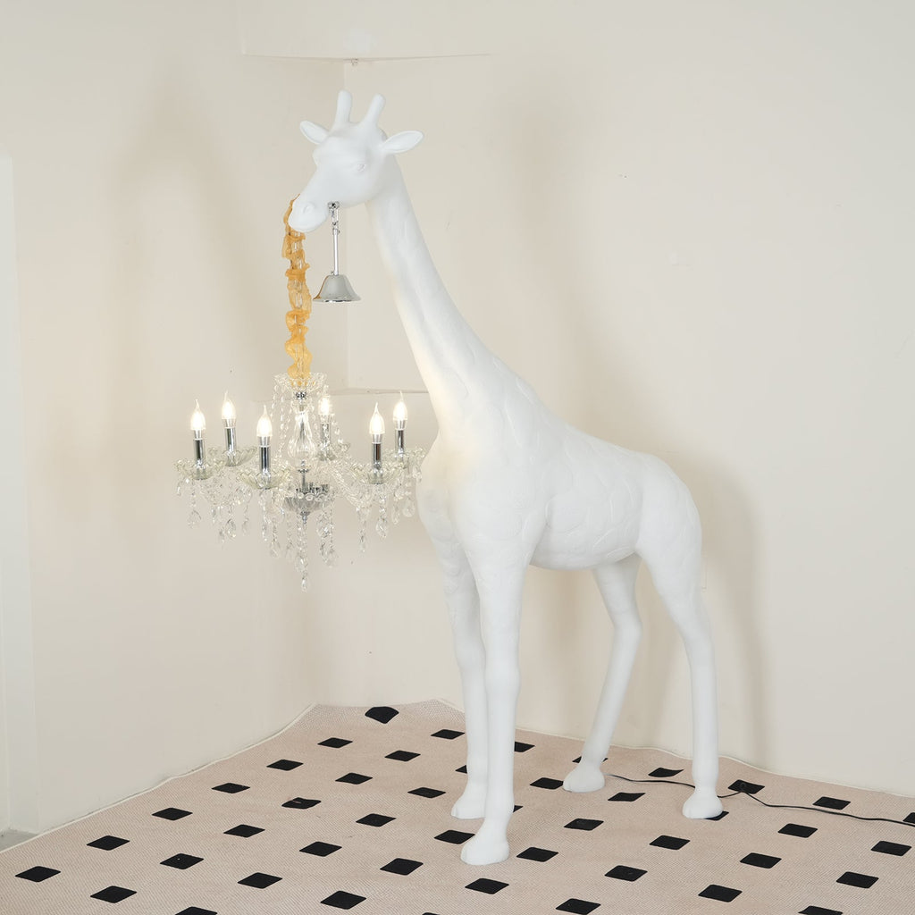 Giraffe Sculpture Floor Lamp