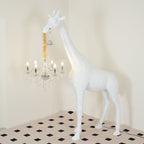 Giraffe Sculpture Floor Lamp