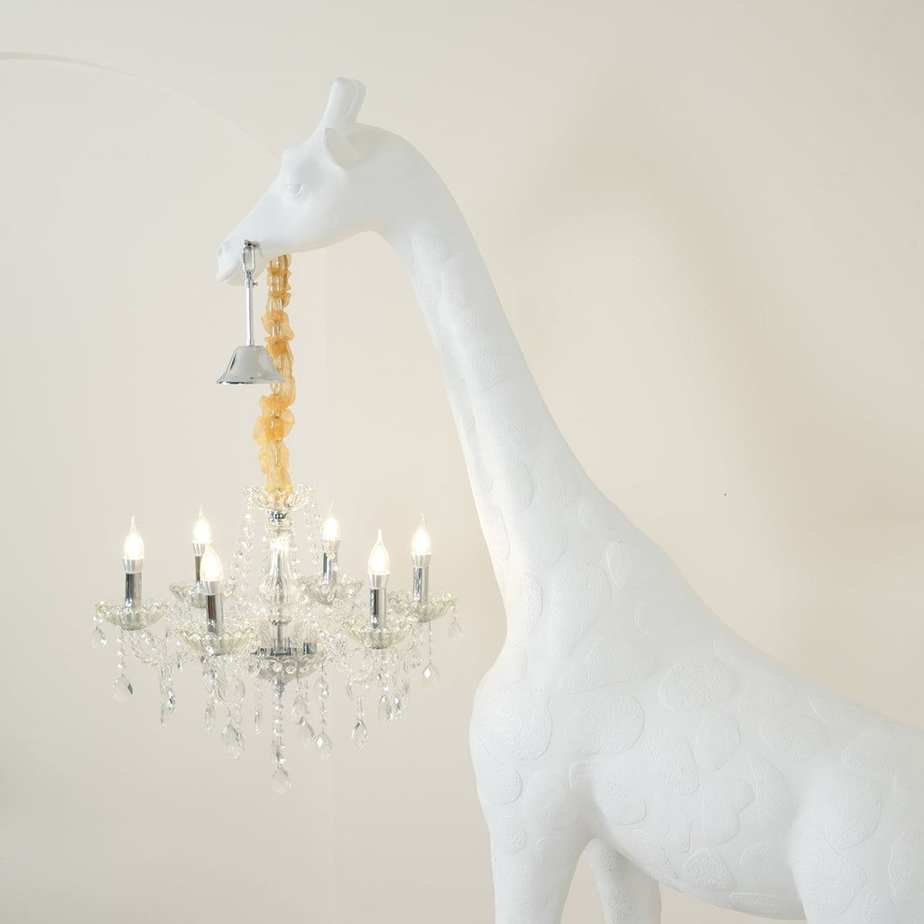 Giraffe Sculpture Floor Lamp