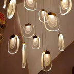 Glass Ripples Pendant Lamp