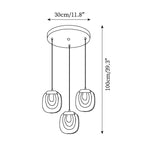 Glass Ripples Pendant Lamp