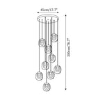 Glass Ripples Pendant Lamp