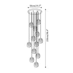 Glass Ripples Pendant Lamp