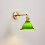 Green Bell Wall Lamp