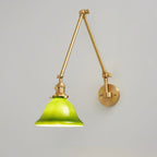 Green Bell Wall Lamp
