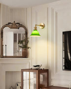 Green Bell Wall Lamp