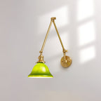 Green Bell Wall Lamp