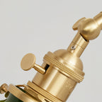 Green Bell Wall Lamp