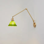 Green Bell Wall Lamp
