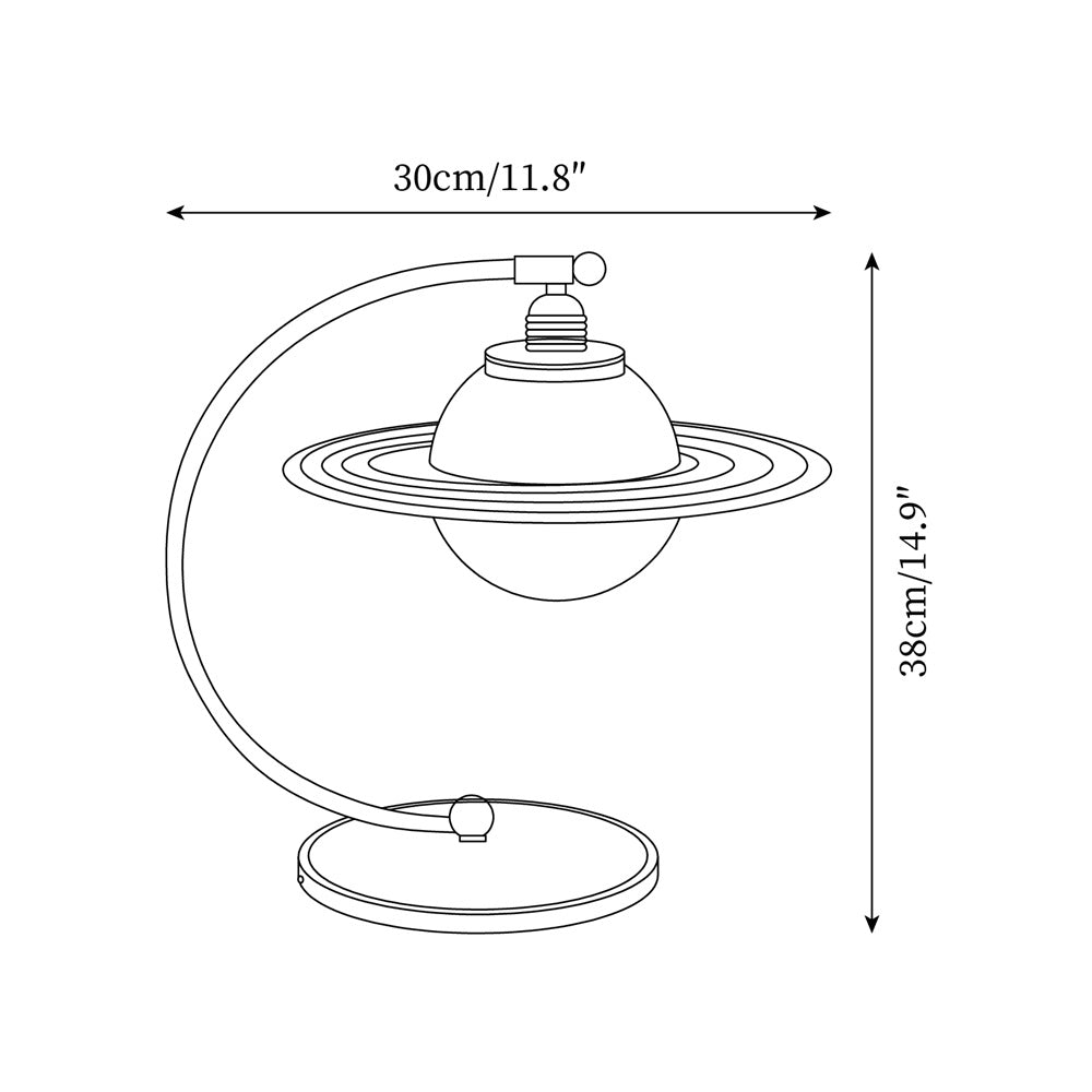 Green Planet Table Lamp