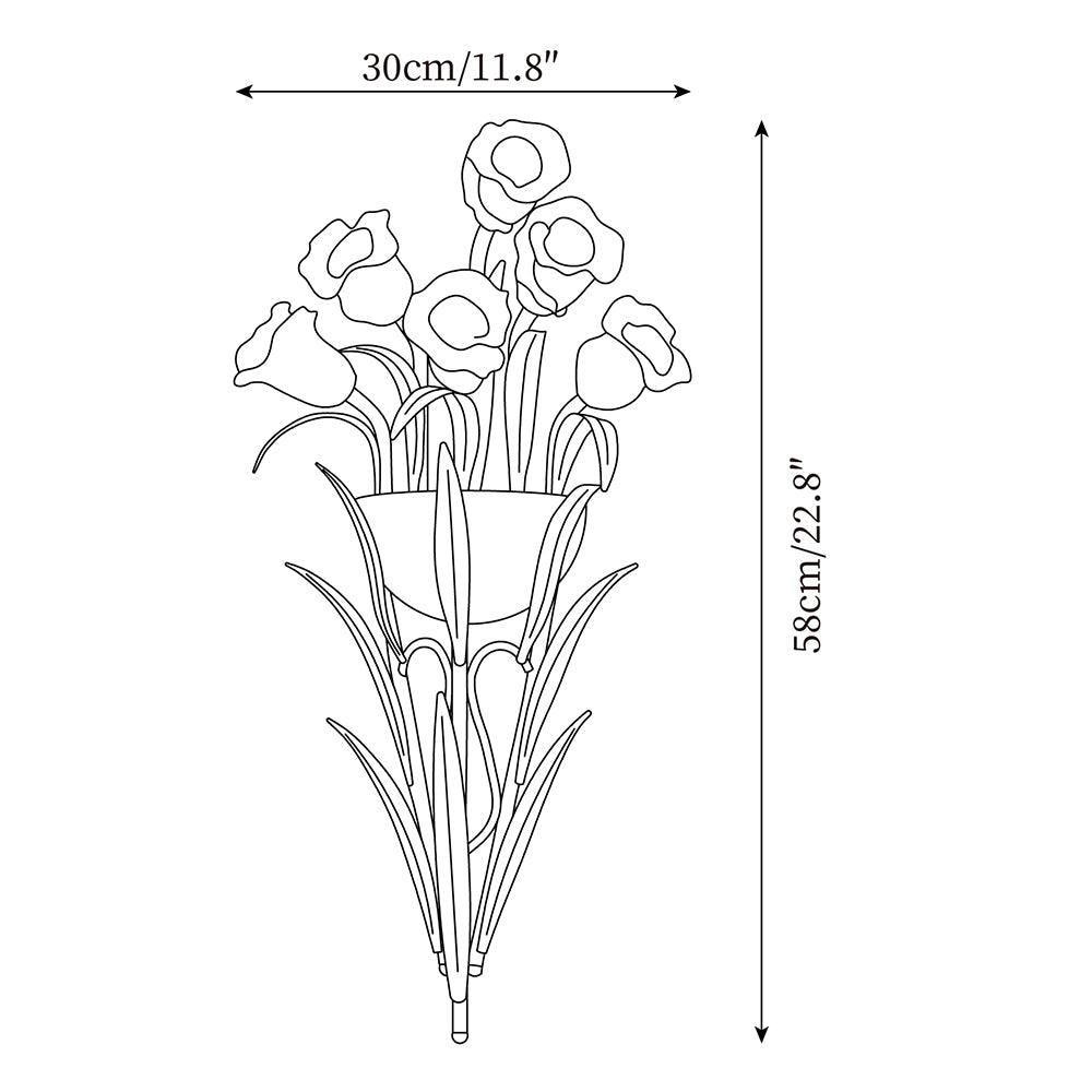 Green Sonia Wall Lamp