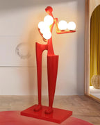 Greeter Sculpture Floor Lamp