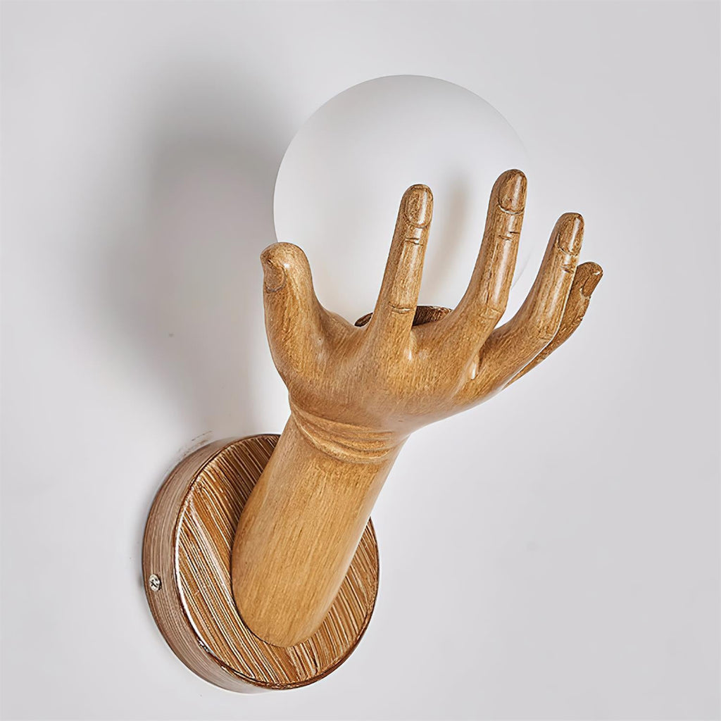 Hand of Victory Wall Lamp