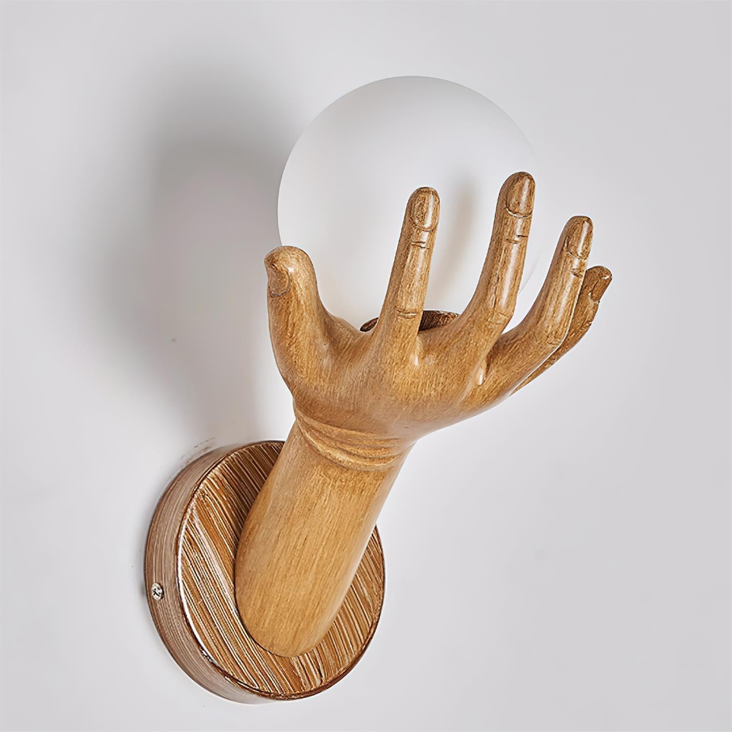 Hand of Victory Wall Lamp
