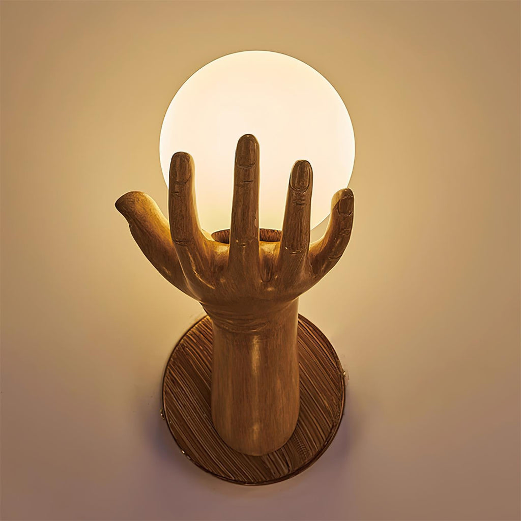 Hand of Victory Wall Lamp