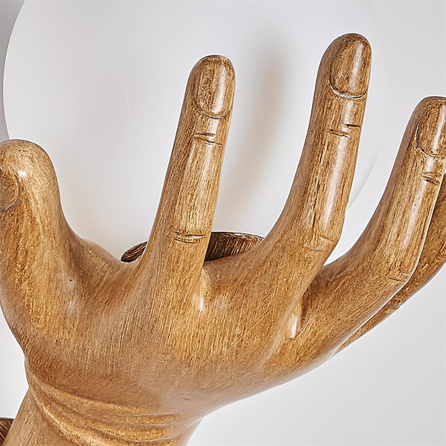 Hand of Victory Wall Lamp