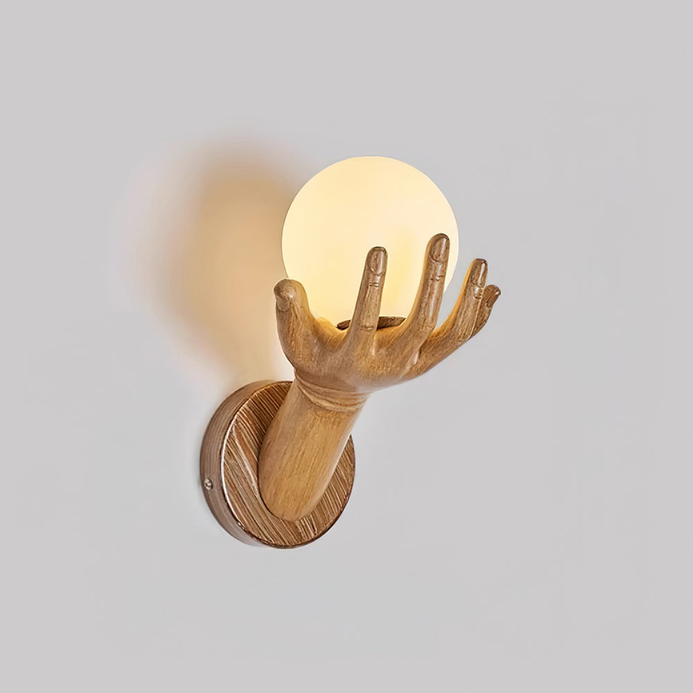 Hand of Victory Wall Lamp