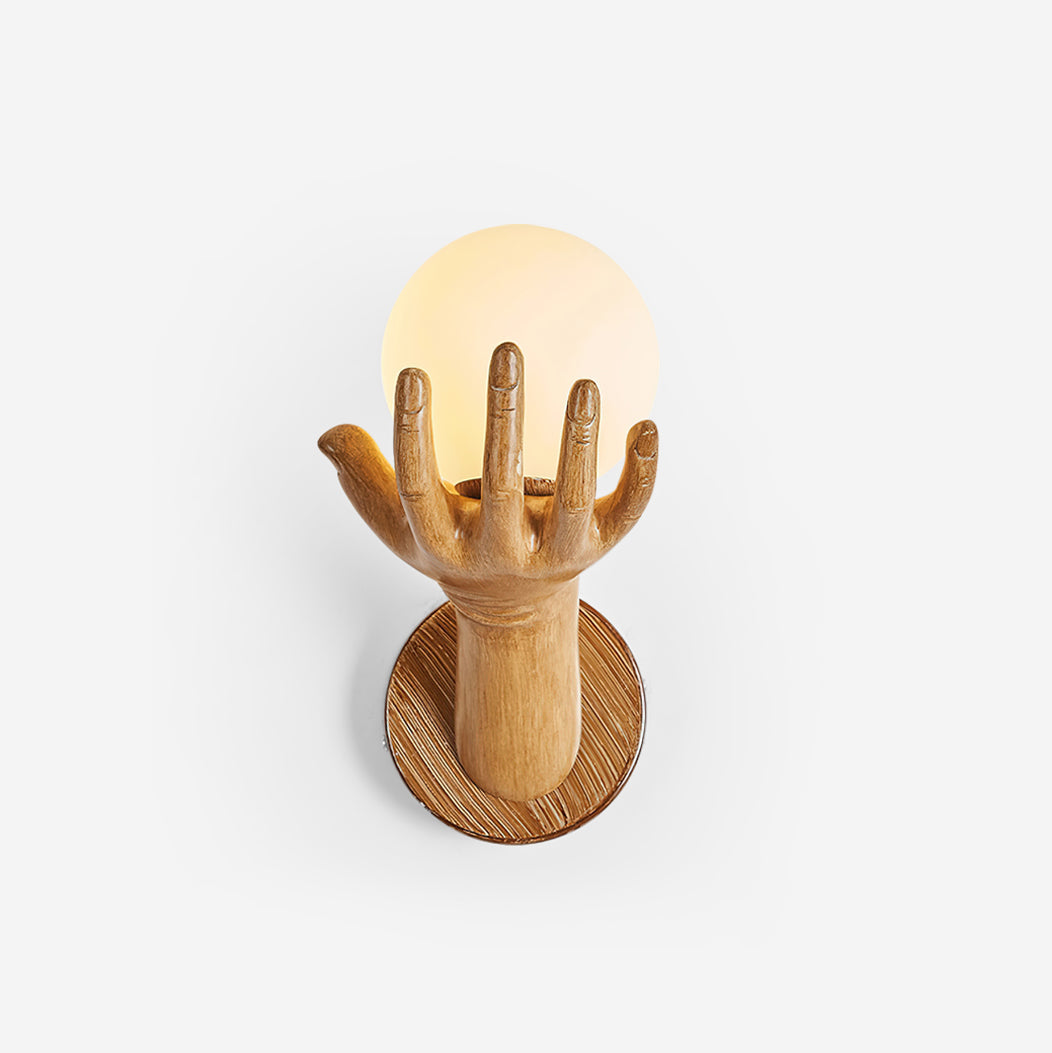 Hand of Victory Wall Lamp