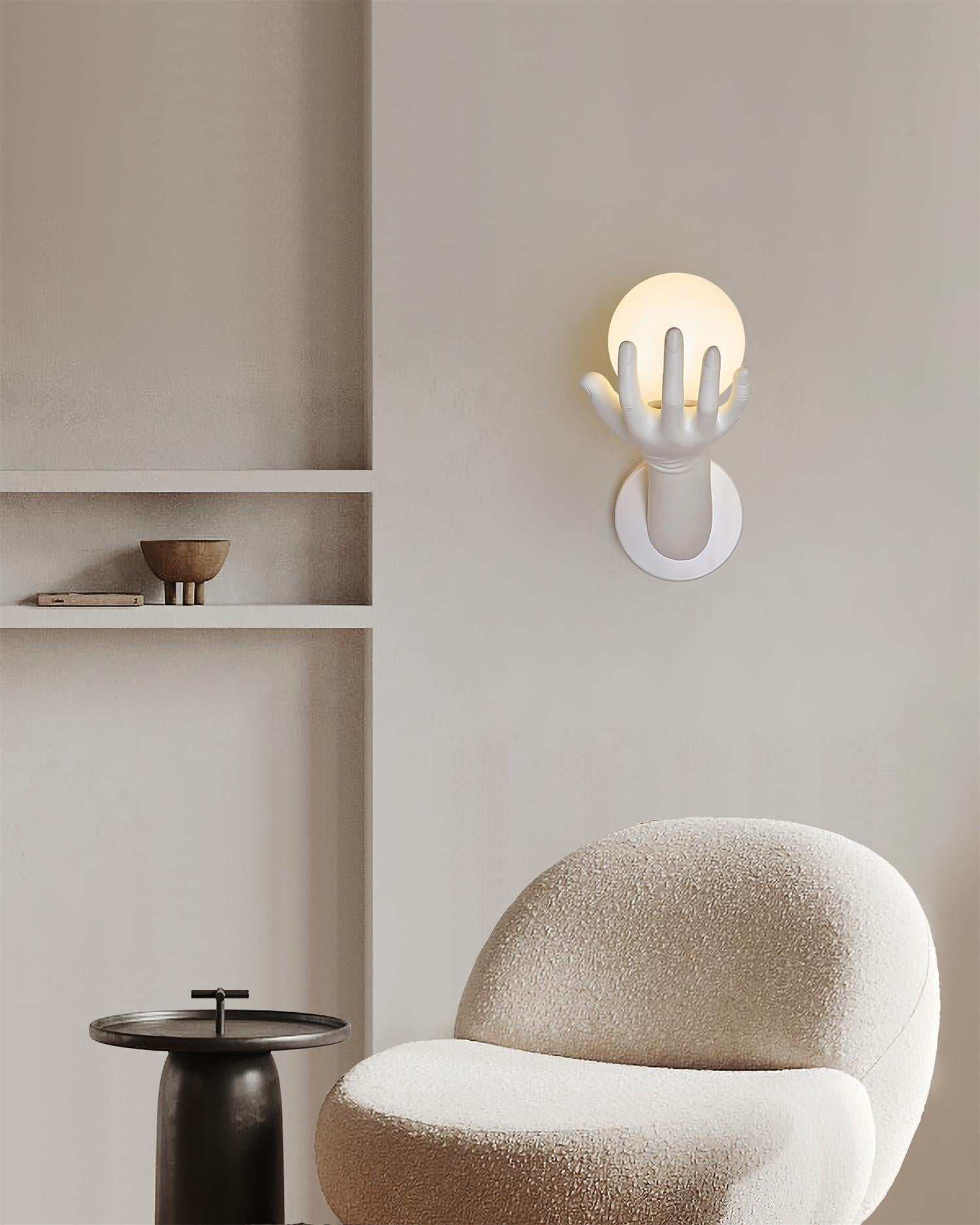 Hand of Victory Wall Lamp