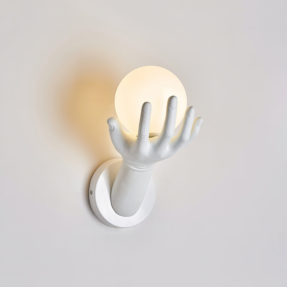Hand of Victory Wall Lamp
