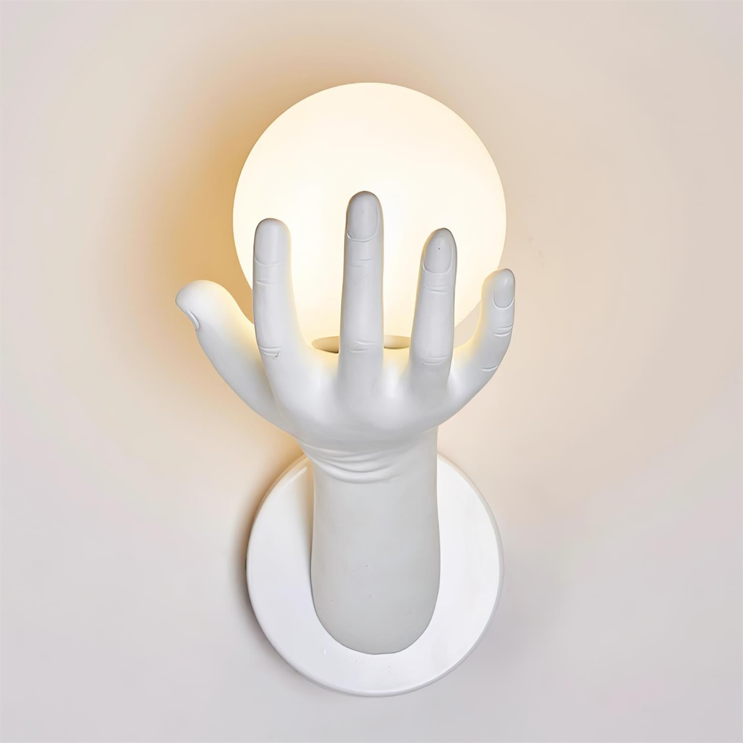 Hand of Victory Wall Lamp