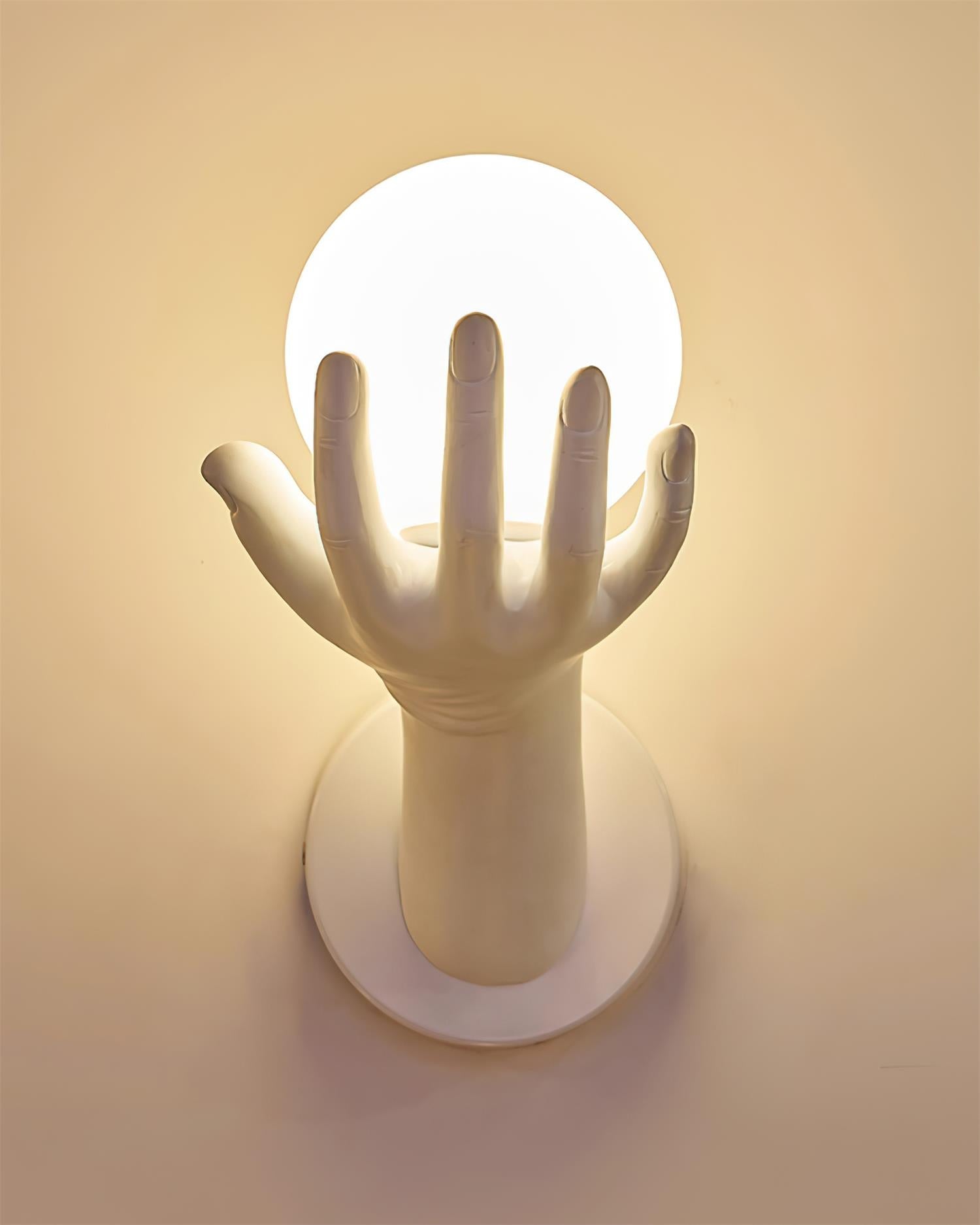 Hand of Victory Wall Lamp