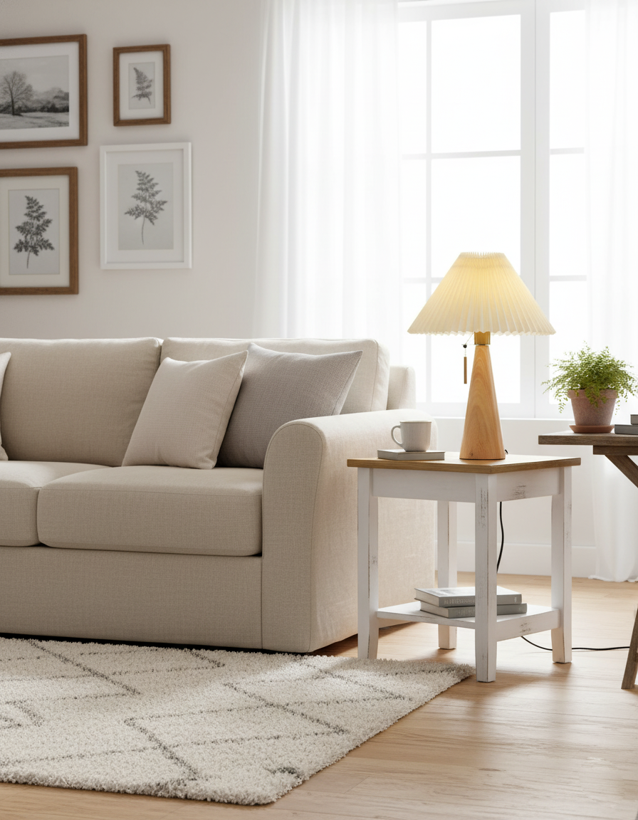 Hokie Wood Table Lamp