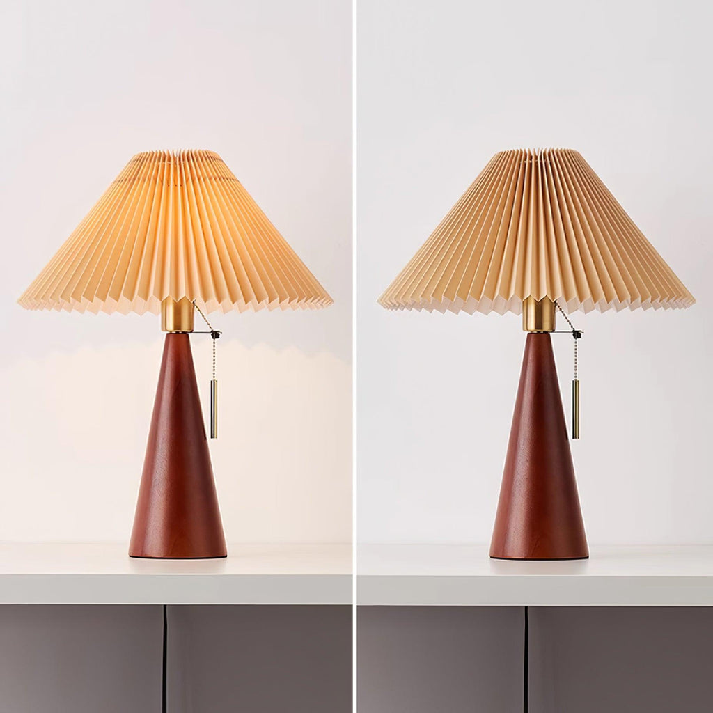 Hokie Wood Table Lamp