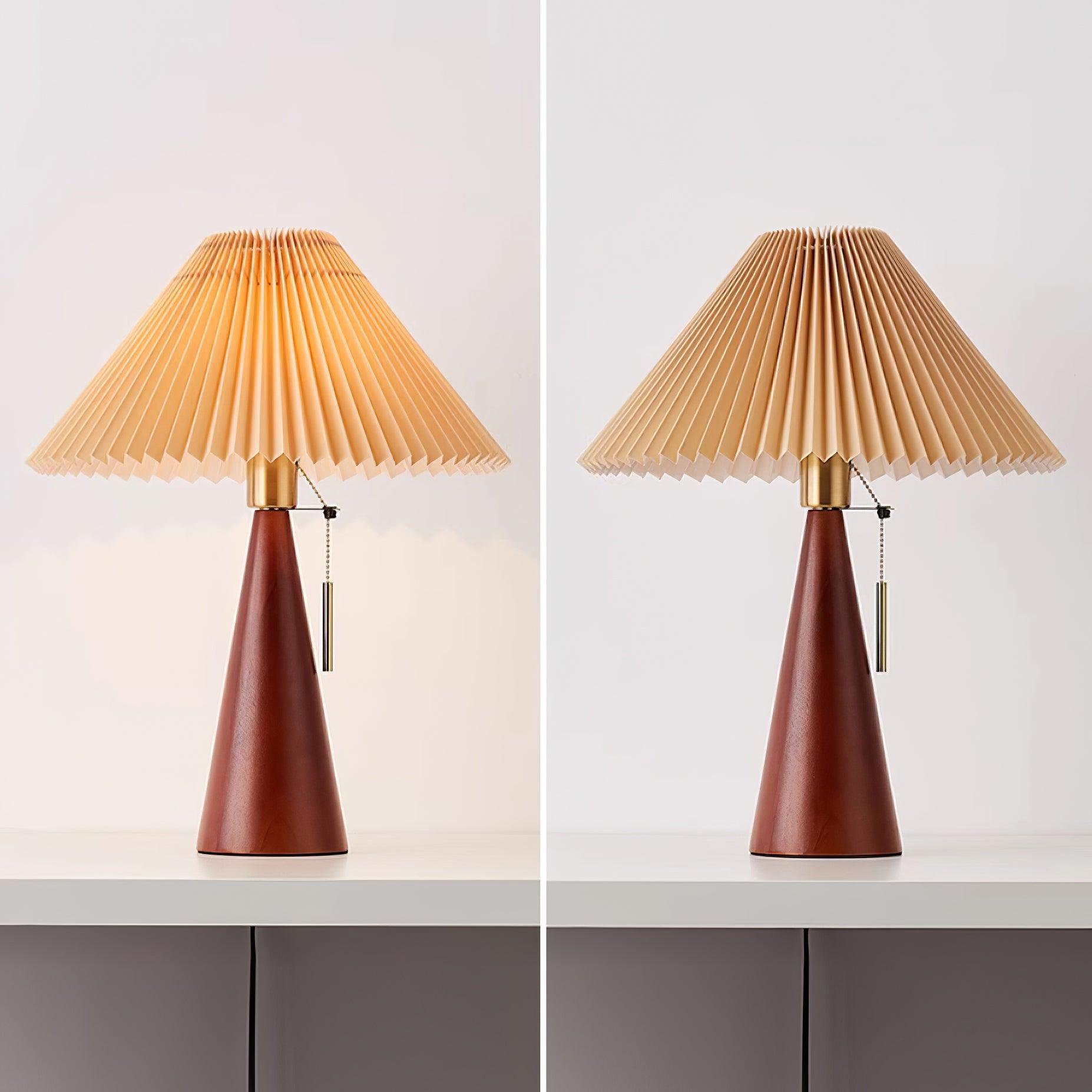 Hokie Wood Table Lamp