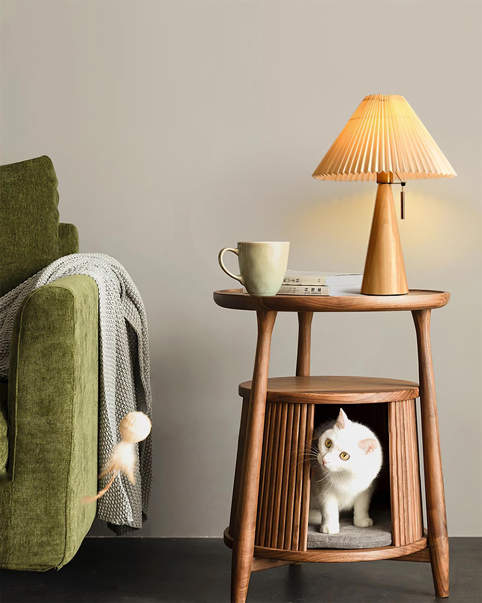 Hokie Wood Table Lamp