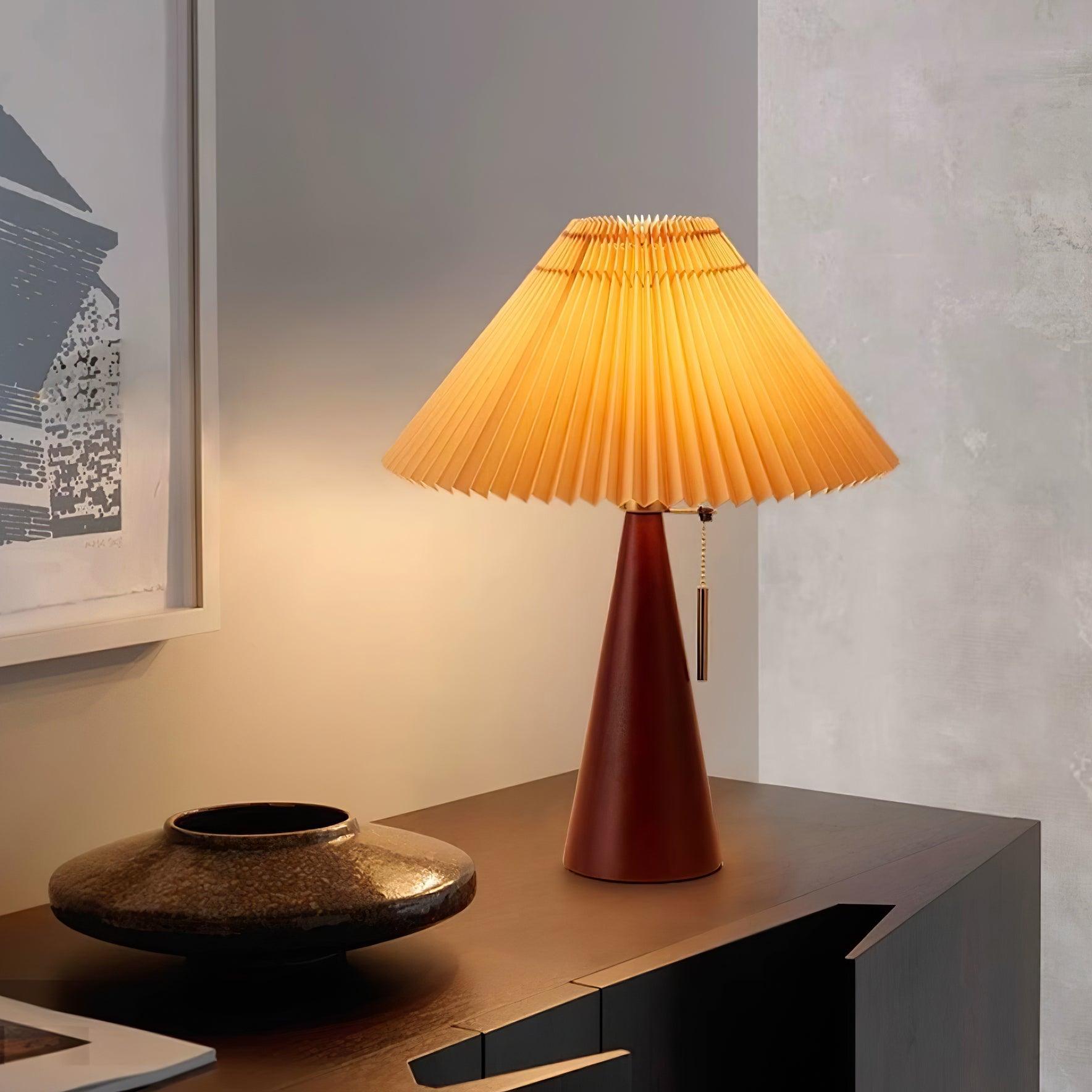 Hokie Wood Table Lamp