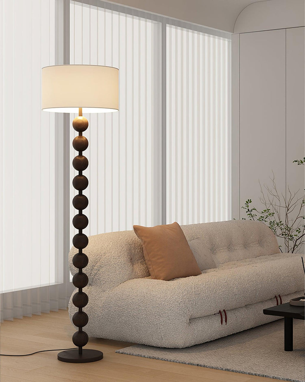 Hugo Barbell Floor Lamp