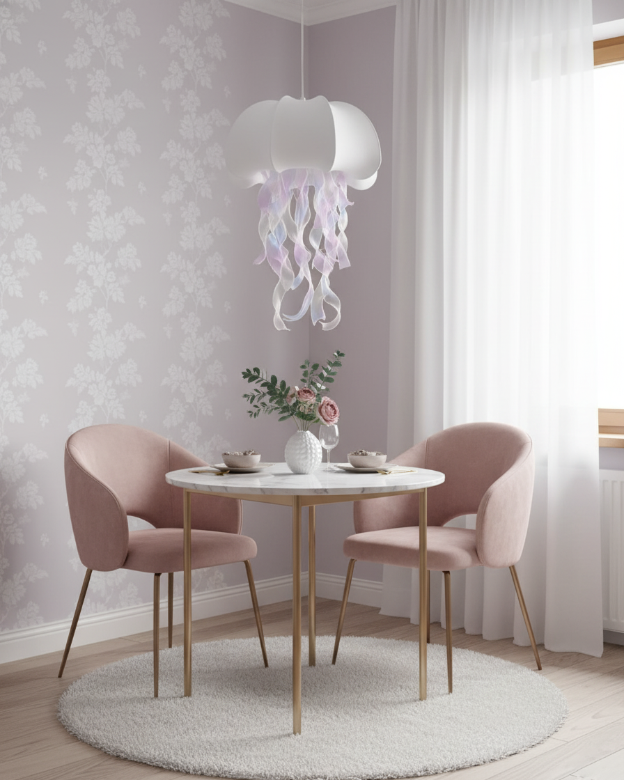 Jellyfish Fabric Pendant Lamp