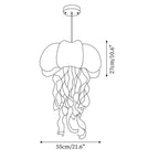 Jellyfish Fabric Pendant Lamp