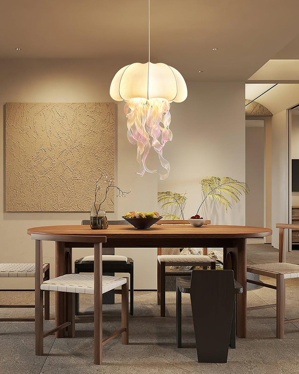 Jellyfish Fabric Pendant Lamp