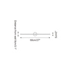 Kady Linear Disc Wall Lamp