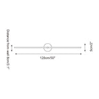 Kady Linear Disc Wall Lamp