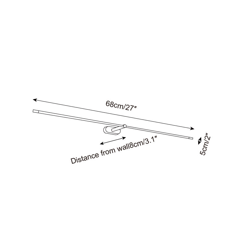 Kady Linear Rechargeable Version Wall Lamp