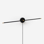 Kady Linear Disc Plug In Wall Lamp