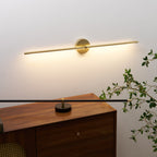 Kady Linear Disc Plug In Wall Lamp