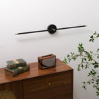 Kady Linear Disc Plug In Wall Lamp