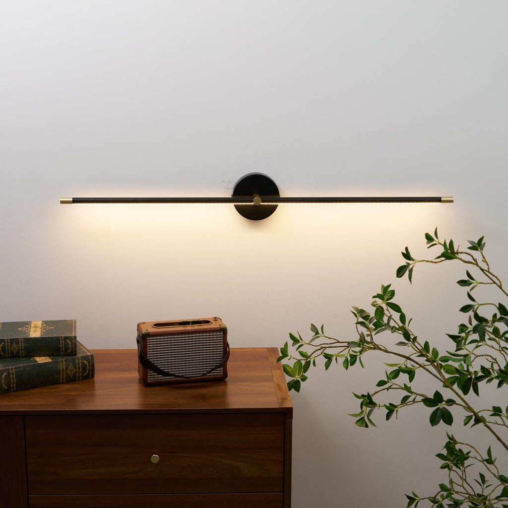 Kady Linear Disc Plug In Wall Lamp